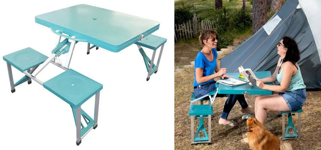 SURPASS Table de camping Tables de jardin Jardin Mobilier  | 