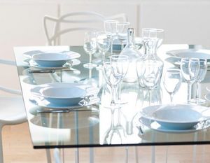 David Lange - cristal - Table De Repas Rectangulaire