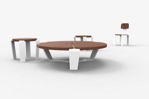 SOFOZ - inclusion - Table Basse Ronde