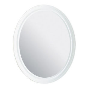 MAISONS DU MONDE - miroir elianne ovale blanc - Miroir
