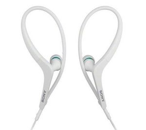 SONY - ecouteurs active sports series mdr-as400ex - blanc - Casque Audio