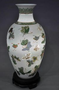 WANGLONG CERAMICS -  - Vase À Fleurs