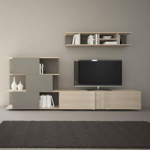 EGELASTA - meuble tv mural - Meuble Tv Hi Fi