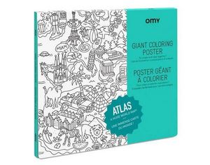 Coloriages OMY: posters géants de Paris, de NY ou du monde à colorier en  groupe