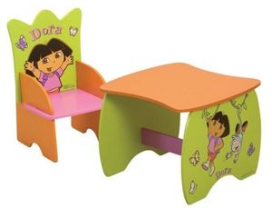 DORA - table carr dora - Table Enfant