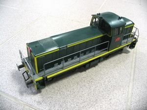 frantic - locomotive diesel bb 71000 avec bielles - Train Miniature