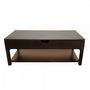 Table basse rectangulaire-WHITE LABEL-Table basse relevable Doha