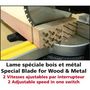Scie radiale-FARTOOLS-Scie à onglet radiale bois et métal 1500 watts Far