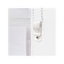 Store enrouleur-WHITE LABEL-Store enrouleur blanc 76 x 120 cm