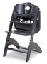 Chaise haute enfant-WHITE LABEL-Chaise haute évolutive pour bébé coloris anthracit