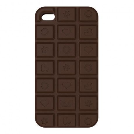 BUD - Coque de téléphone portable-BUD-BUD By Designroom - Coque iphone 4 design Chocolat