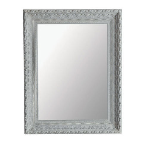 MAISONS DU MONDE - Miroir-MAISONS DU MONDE-Miroir Marquise gris 76x96