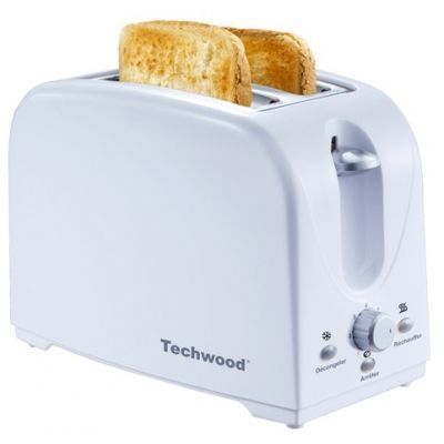 TECHWOOD - Toaster-TECHWOOD-Grille pain blanc