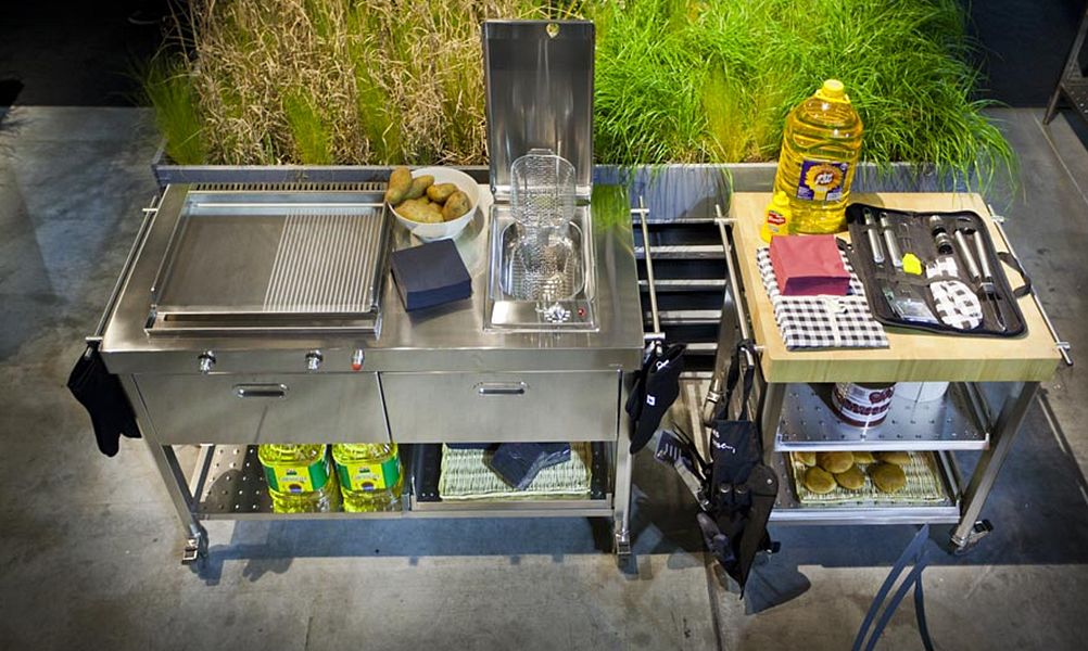 ALPES-INOX Outdoor kitchen Fitted kitchens Kitchen Equipment  | 