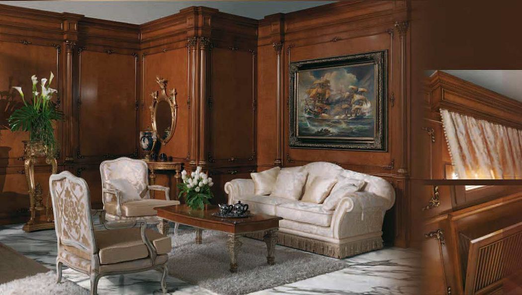 A.L.A Mobili d'Arte Living room Drawing rooms Seats & Sofas  | Classic