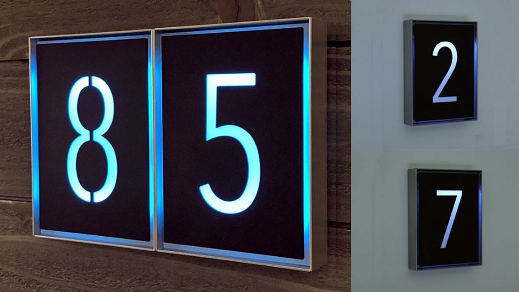 MINT House number Identification plates Outdoor Miscellaneous  | 
