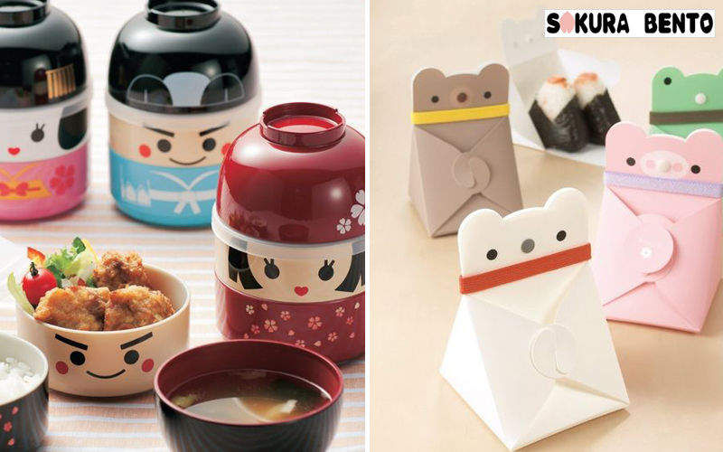 SAKURA BENTO Bento box Preserves (Containers-Pots-Jars) Kitchen Accessories  | 