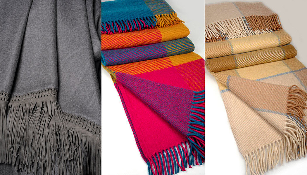 MANTAS EZCARAY Tartan rug Bedspreads and bed-blankets Household Linen  | 
