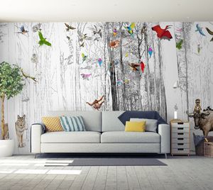 IN CREATION - un monde libre et sauvage - Panoramic Wallpaper