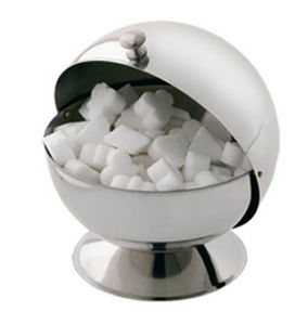 Tellier Gobel - boule à sucre en inox 14x16x14cm - Sugar Bowl
