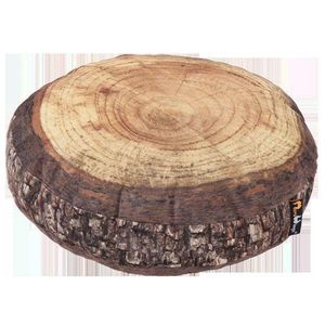 MEROWINGS - forest annual ring cushion - Round Cushion