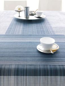 CHILEWICH - chambray multi stripe - Table Runner