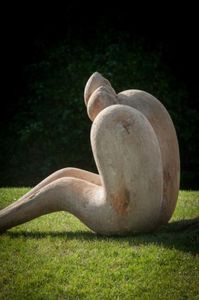 ROBERT ARNOUX - les amantrs de sebourg - Sculpture