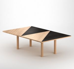 ATELIER ARETI - parallelogram - Rectangular Dining Table