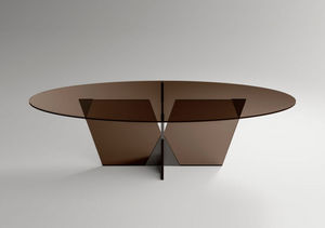 Tonelli Design - crossover - Oval Dining Table