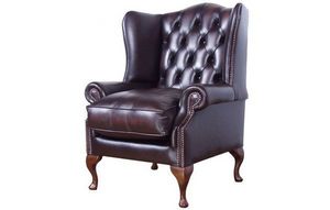 Distinctive Chesterfield Sofas -  - Armchair With Headrest