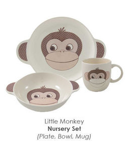 Aynsley - little monkey - Child Plate