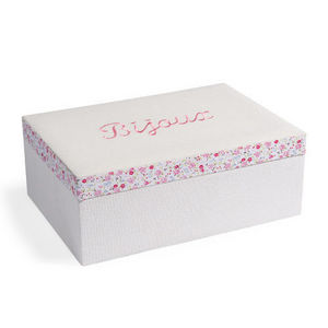 MAISONS DU MONDE - boîte à bijoux ruban flowers - Jewellery Box