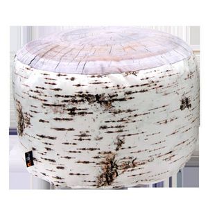MEROWINGS - birch stump indoor pouf - Floor Cushion