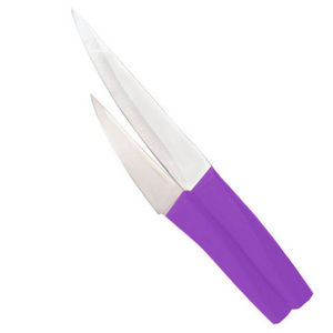 WHITE LABEL - 2 couteaux de cuisine - Kitchen Knife