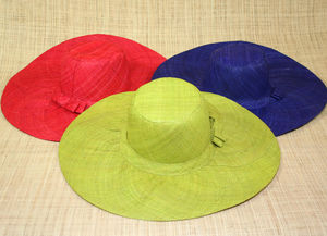 ARTISANAT MADAGASCAR -  - Wide Brimmed Hat