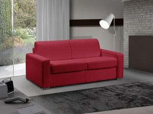 WHITE LABEL - canapé master elite ouverture rapido matelas 18 cm - Sofa Bed