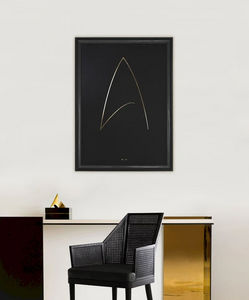 THE THIN GOLD LINE - the final frontier - Contemporary Painting