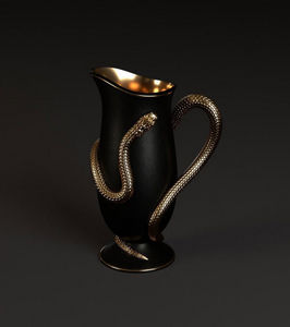 LA MANUFACTURE DE COULEUVRE - -ecailles - Decorative Vase