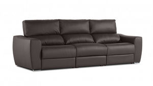 mobilier moss - agueda brun - 3 Seater Sofa