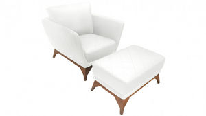 mobilier moss - bergen - Armchair And Floor Cushion
