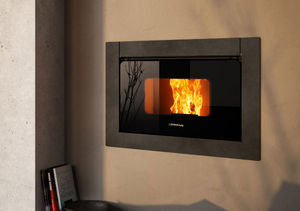 Stove Italy - irori glass - Fireplace Insert
