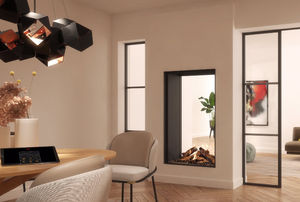 DRU - maestro 75 tunnel tall eco wave - Gas Fireplace