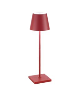 Zafferano - poldina pro  red - Table Lamp