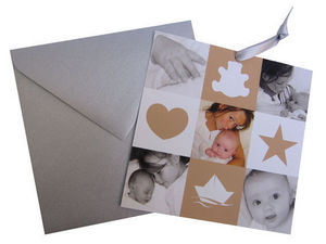 LOUPIOTS DESIGN - faire-part little photo - Birth Announcement Card