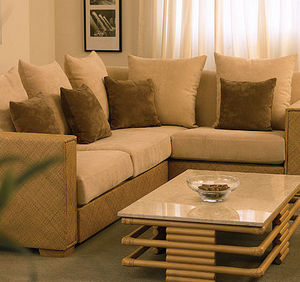 Angraves Cane Furniture -  - Corner Sofa