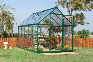 Chalet & Jardin - serre gaya verte 5,7m² en aluminuim et polycarbona - Greenhouse