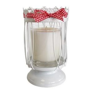 CÉCILIA - photophore sur pied esprit campagne - cécilia créa - Candle Jar