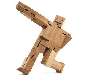 Pop Corn - cubebot - Wooden Toy