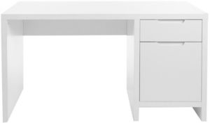 WHITE LABEL - bureau enfant coloris blanc design moderne - Children's Desk