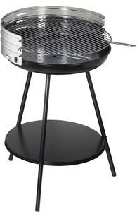 Dalper - barbecue à charbon rond en inox new clasic surface - Charcoal Barbecue